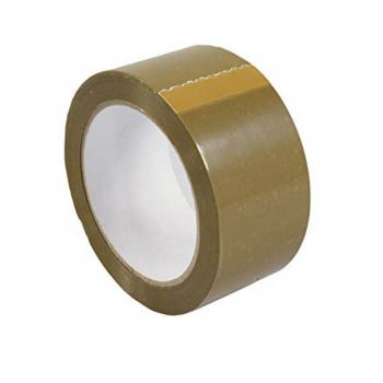 Plastic Packing Tape - Brown PVC