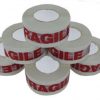 Fragile and Bespoke print Packing Tape