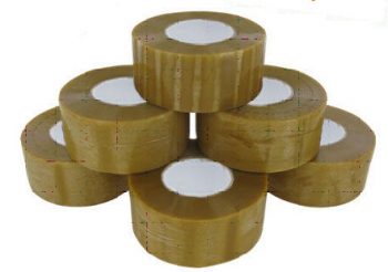 Packing tape - Polypropylene with a solvent based adhesive